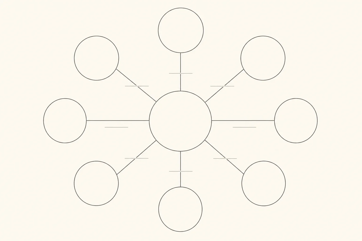 Mapa Radial Generador de mapas conceptuales gratuito | IA